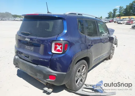 2018 Jeep Renegade Limited Fwd from USA, damaged, VIN ZACCJADB7JPH13615